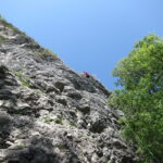 Escaladă sportivă pe calcar