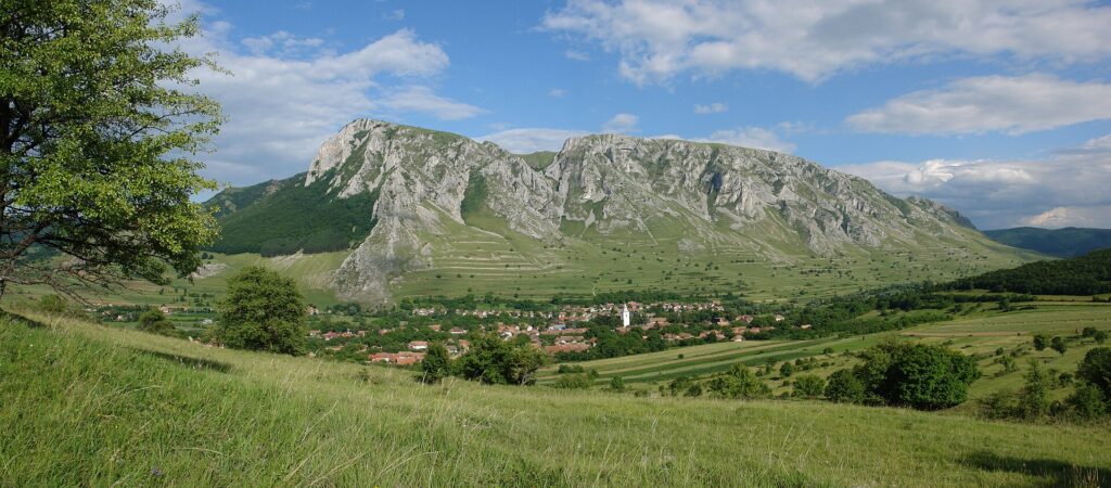 Pensiunea Casa Weiss — peisaj din zona Rimetea